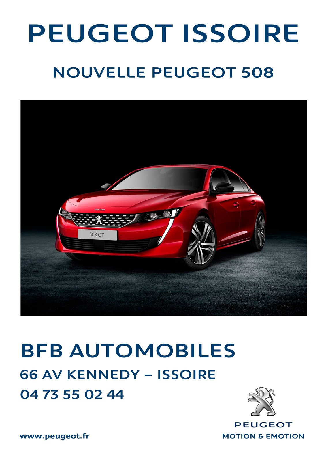 logo BFB Automobiles - Concessionnaire Peugeot