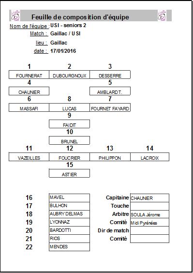 Compo Gaillac 2R