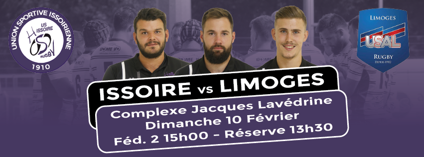Vidéo Séniors 1 et 2 vs Limoges - 17 Fév. 2019