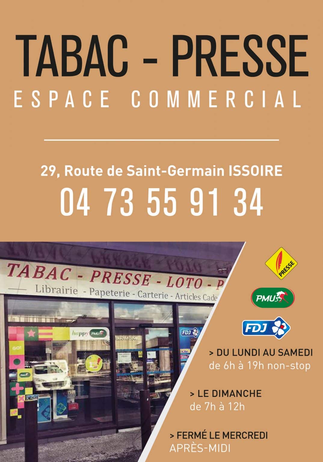 TABAC PRESSE Rte Stgermain USI Rugby