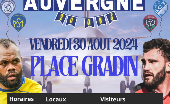 Challenge Auvergne – Place en Gradin