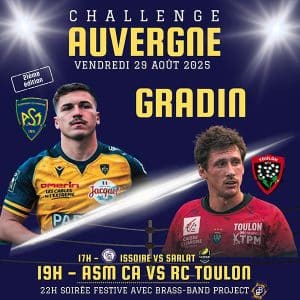 Challenge Auvergne - Place en Gradin