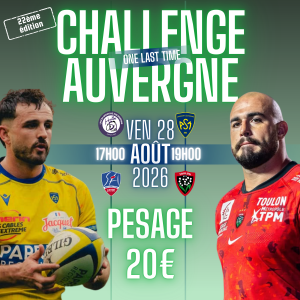 Challenge Auvergne - Place Pesage