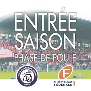 Saison 2026/2027 - Billet Match de poule - PLACEMENT LIBRE