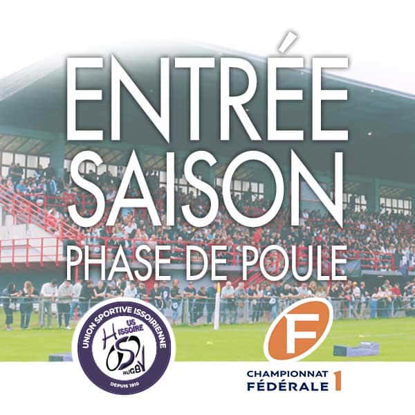 Saison 2026/2027 – Billet Match de poule – PLACEMENT LIBRE